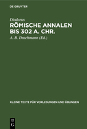 Rmische Annalen bis 302 a. Chr.