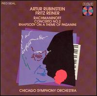 Rachmaninoff: Concerto No. 2; Rhapsody on a Theme of Paganini - Arthur Rubinstein (piano); Chicago Symphony Orchestra; Fritz Reiner (conductor)