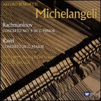 Rachmaninov: Concerto No. 4 in G minor; Ravel: Concerto in G major - Arturo Benedetti Michelangeli (piano); Philharmonia Orchestra; Ettore Gracis (conductor)