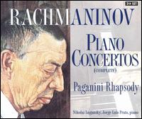 Rachmaninov: Piano Concertos (Complete); Paganini Rhapsody - John Lill (piano); Jorge Luis Prats (piano); Nikolai Lugansky (piano)