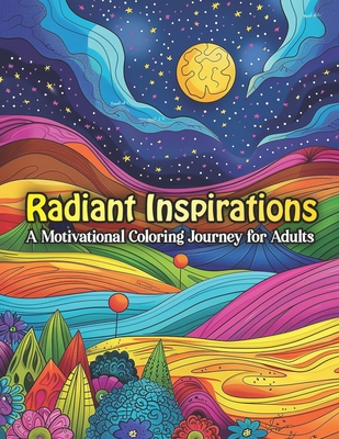 Radiant Inspirations: A motivational coloring journey for Adults (Large Print). - Scribbles, Spectrum