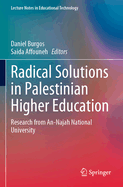 Radical Solutions in Palestinian Higher Education: Research from An-Najah National University