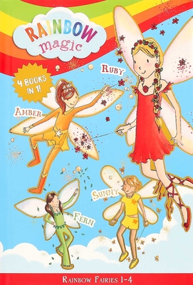 Rainbow Magic Rainbow Fairies: Books #1-4: Ruby the Red Fairy, Amber the Orange Fairy, Sunny the Yellow Fairy, Fern the Green Fairy - Meadows, Daisy