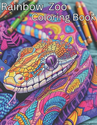 Rainbow Zoo Coloring Book - Kelley