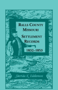 Ralls County, Missouri, Settlement Records, 1832-1853 - Eddlemon, Sherida K