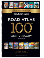 Rand McNally 2024 Large Scale Road Atlas - 100th Anniversary Collector's Edition