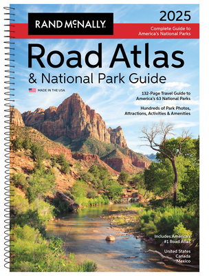 Rand McNally 2025 Road Atlas & National Park Guide - Rand McNally