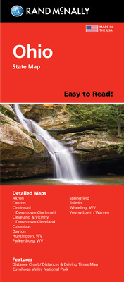 Rand McNally Easy to Read Folded Map: Ohio State Map - Rand McNally