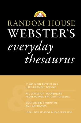 Random House Webster's Everyday Thesaurus - Random House (Creator)