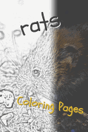 Rat Coloring Pages: Beautiful Rats Drawings for Kids and for Adults Relaxation