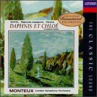 Ravel: Daphnis et Chlo; Rapsodie espagnole; Pavane pour une infante dfunte - Rome Opera Theater Chorus (choir, chorus); London Symphony Orchestra; Pierre Monteux (conductor)
