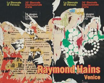 Raymond Hains: Venice - Hains, Raymond, and Vanel, Herve (Text by)