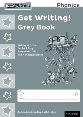 Read Write Inc. Phonics: Get Writing! Grey Book Pack of 10 - Miskin, Ruth