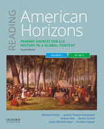 Reading American Horizons: Primary Sources for U.S. History in a Global Context