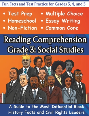 Reading Comprehension Grade 3 - Social Studies: A Guide to the Most Influential Black History Facts and Civil Rights Leaders - Brains Books, Budding
