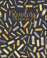 Reading Journal: Log, Track, Rate, Review Books Read Diary - Record Favourite Reads and Authors, List Books to Read - Tan & Grey Polka Dots Pattern