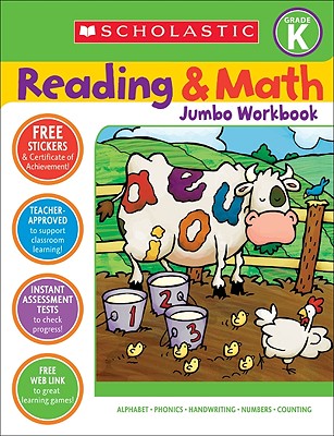 Reading & Math Jumbo Workbook: Grade K - Cooper, Terry (Editor), and Dooley, Virginia (Editor)