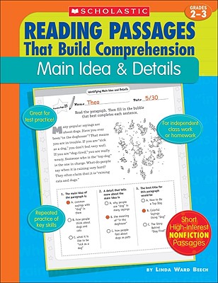 Reading Passages That Build Comprehension: Main Idea and Details Grades 2-3 - Beech, Linda
