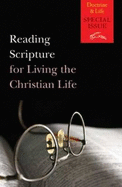 Reading Scripture for Living the Christian Life