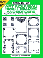 Ready-To-Use Art Nouveau Small Frames and Borders