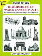 Ready-to-Use Illustrations of World-Famous Places: 109 Different Copyright-Free Designs Printed One Side