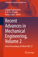 Recent Advances in Mechanical Engineering, Volume 2: Select Proceedings of Icmech-Rec 23