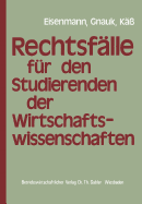 Rechtsfalle Fur Studierende Der Wirtschaftswissenschaften