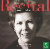 Recital: Janet Baker - Janet Baker (mezzo-soprano); Lewis Morrison (clarinet); Raymond Leppard (piano); Scottish Chamber Orchestra;...