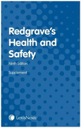 Redgrave's Health and Safety: First Supplement to the Ninth edition