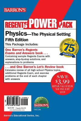 Regents Physics Power Pack: Let's Review Physics + Regents Exams and Answers: Physics - Lazar, Miriam A, and Tarendash, Albert