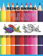 REINO ANIMAL - Libro De Colorear Para Nios