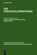 Rekognitionen in Rufins Ubersetzung