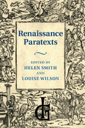 Renaissance Paratexts