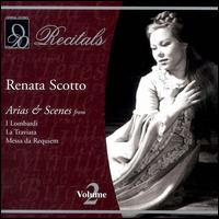 Renata Scotto: Arias & Scenes - Luciano Pavarotti (tenor); Peter Glossop (vocals); Renata Scotto (soprano); Chorus of The Royal Opera (choir, chorus);...