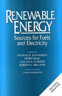 Renewable Energy: Sources for Fuels and Electricity