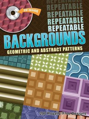 Repeatable Backgrounds: Geometric and Abstract Patterns CD-ROM and Book - Weller, Alan