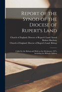 Report of the Synod of the Diocese of Rupert's Land [microform]: Called by the Bishop and Held on the 8th January 1873, Including the Bishop's Address