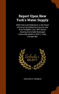 Report Upon New York's Water Supply: With Particular Reference to the Need of Procuring Additional Sources and Their Probable Cost, With Works Constructed Under Municipal Ownership Made to Bird S. Coler, Comptroller