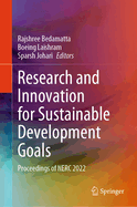 Research and Innovation for Sustainable Development Goals: Proceedings of NERC 2022