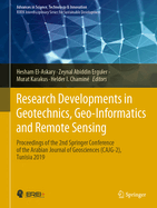 Research Developments in Geotechnics, Geo-Informatics and Remote Sensing: Proceedings of the 2nd Springer Conference of the Arabian Journal of Geosciences (Cajg-2), Tunisia 2019