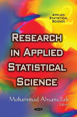 Research in Applied Statistical Science - Ahsanullah, Mohammad (Editor)