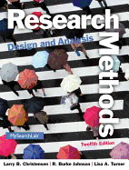 Research Methods, Design and Analysis