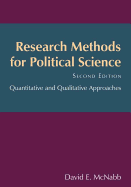 Research Methods for Political Science: Quantitative and Qualitative Methods