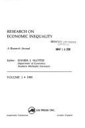 Research on Economic Inequality