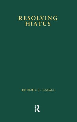 Resolving Hiatus - Casali, Roderic F