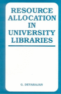 Resource allocation in university libraries