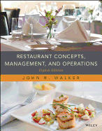 Restaurant Concepts, Management and Operations