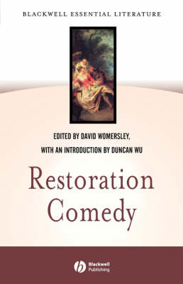 Restoration Comedy - Womersley, David (Editor), and Wu, Duncan (Introduction by)