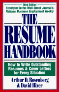 Resume Handbook (3rd) - Tbd, Adams Media