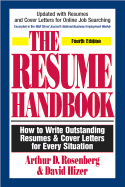 Resume Handbook 4th Edition - Rosenberg, Arthur D